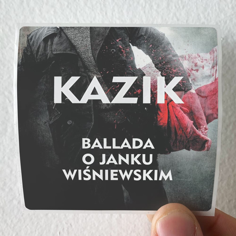 Kazik Na Zywo Ballada O Janku Winiewskim Album Cover Sticker