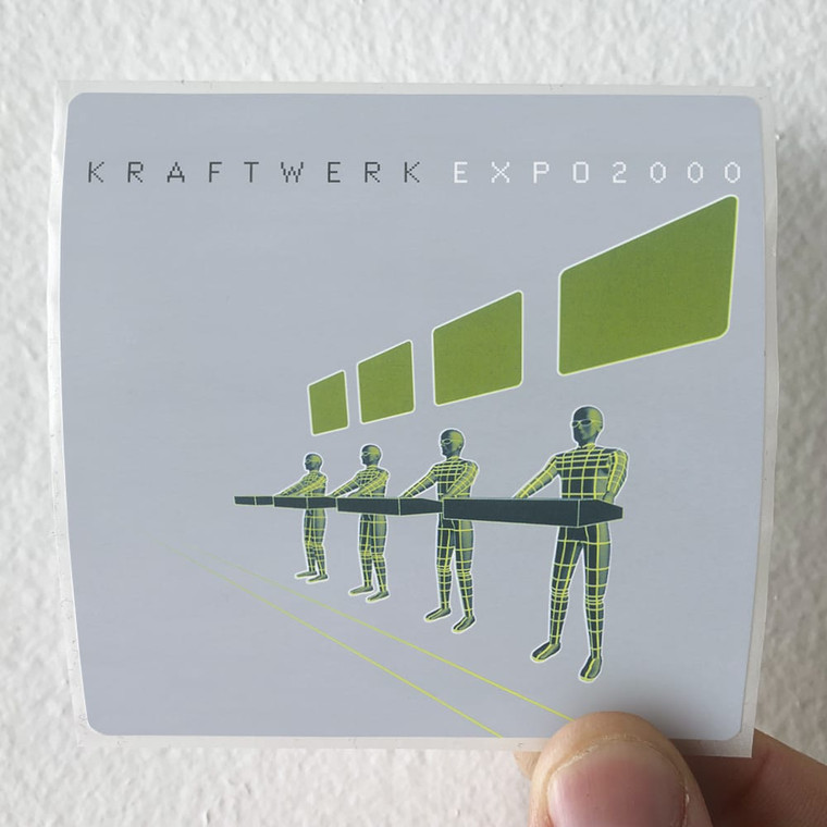 Kraftwerk Expo2000 Album Cover Sticker