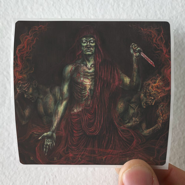 Krater Urere Album Cover Sticker