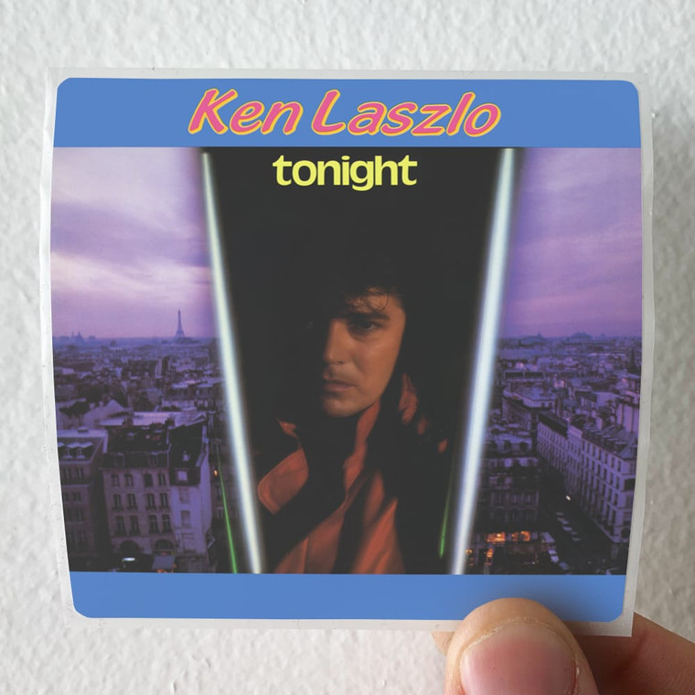 Ken Laszlo Tonight Album Cover Sticker