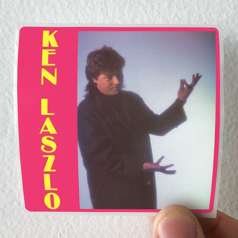 Ken Laszlo Ken Laszlo Album Cover Sticker