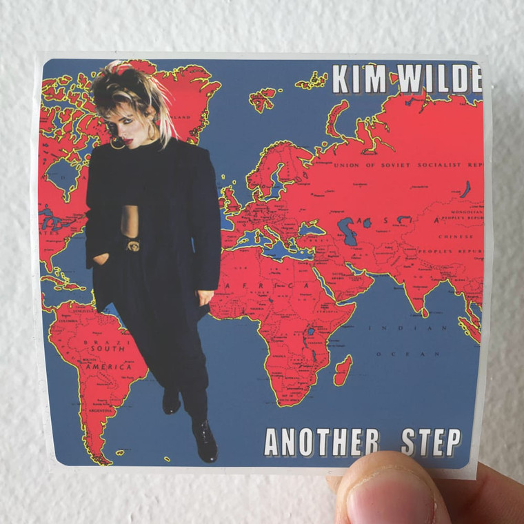 Kim Wilde Another Step 3 Album Cover Sticker