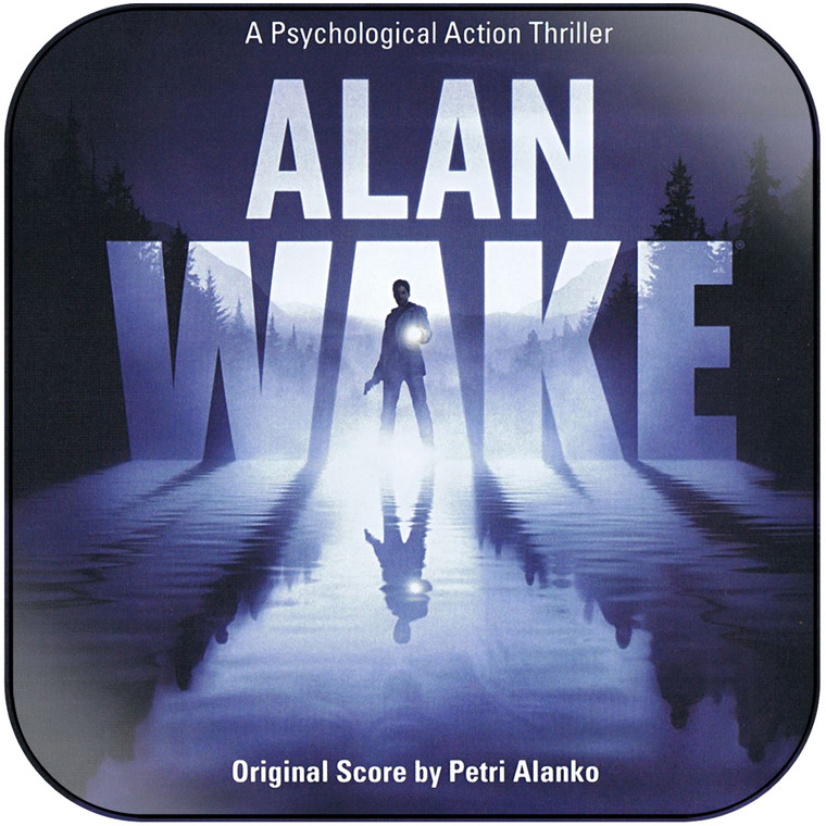 Petri Alanko Alan Wake Album Cover Sticker Album Cover Sticker