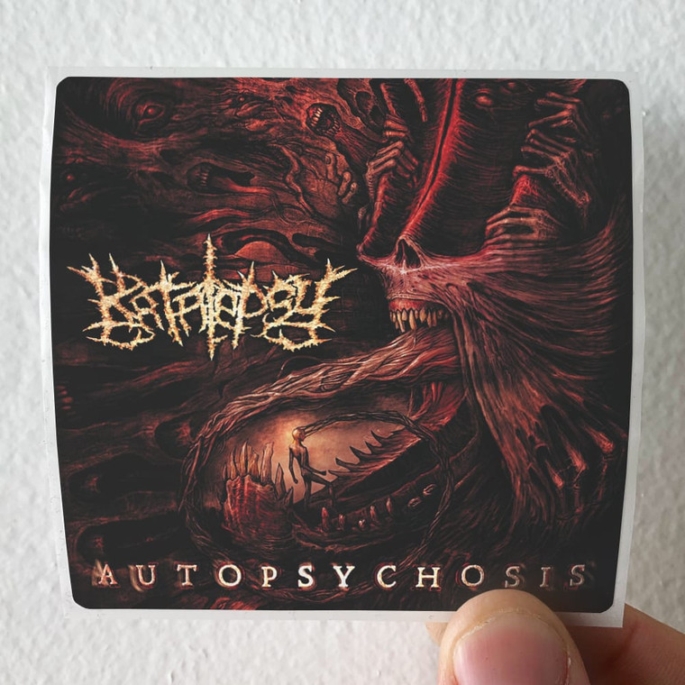 Katalepsy Autopsychosis Album Cover Sticker