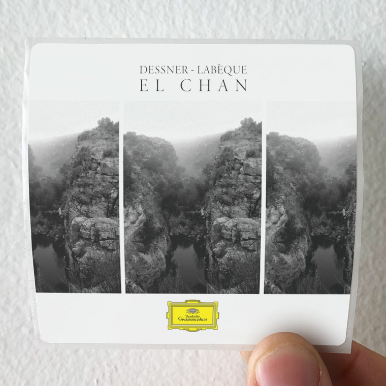 Katia Labeque and Marielle Labeque El Chan Album Cover Sticker