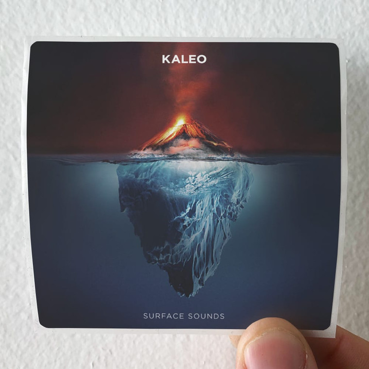 Kaleo Surface Sounds Album Cover Sticker