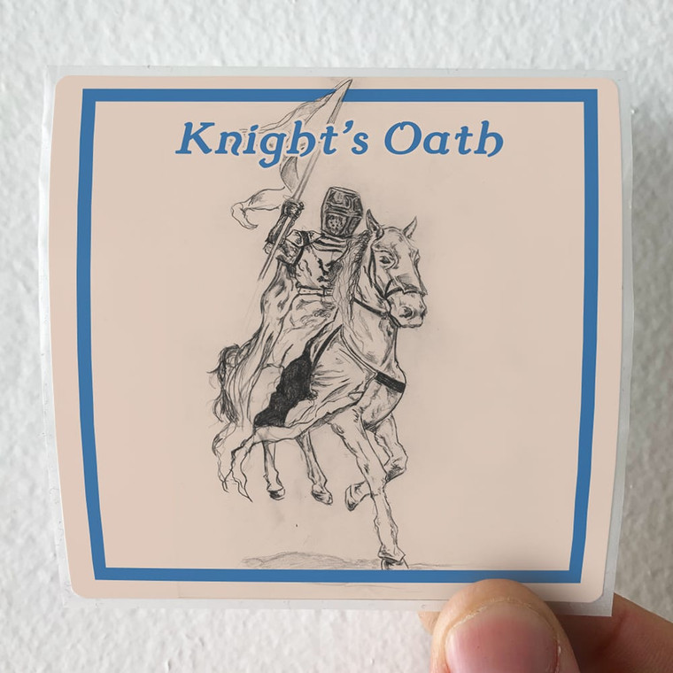 Knights Oath Knights Oath Album Cover Sticker