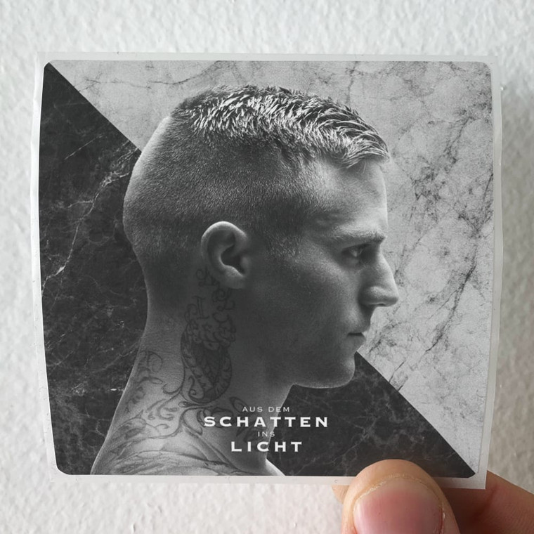 Kontra K Aus Dem Schatten Ins Licht Album Cover Sticker Kontra K Aus Dem Schatten Ins Licht Album Cover Sticker
