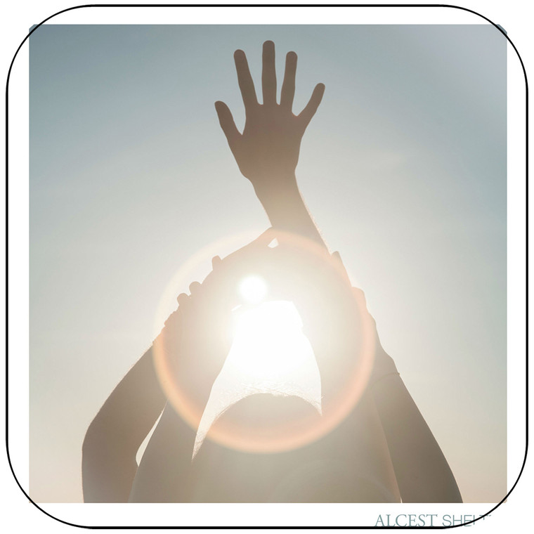Alcest Shelter Album Cover Sticker Album Cover Sticker