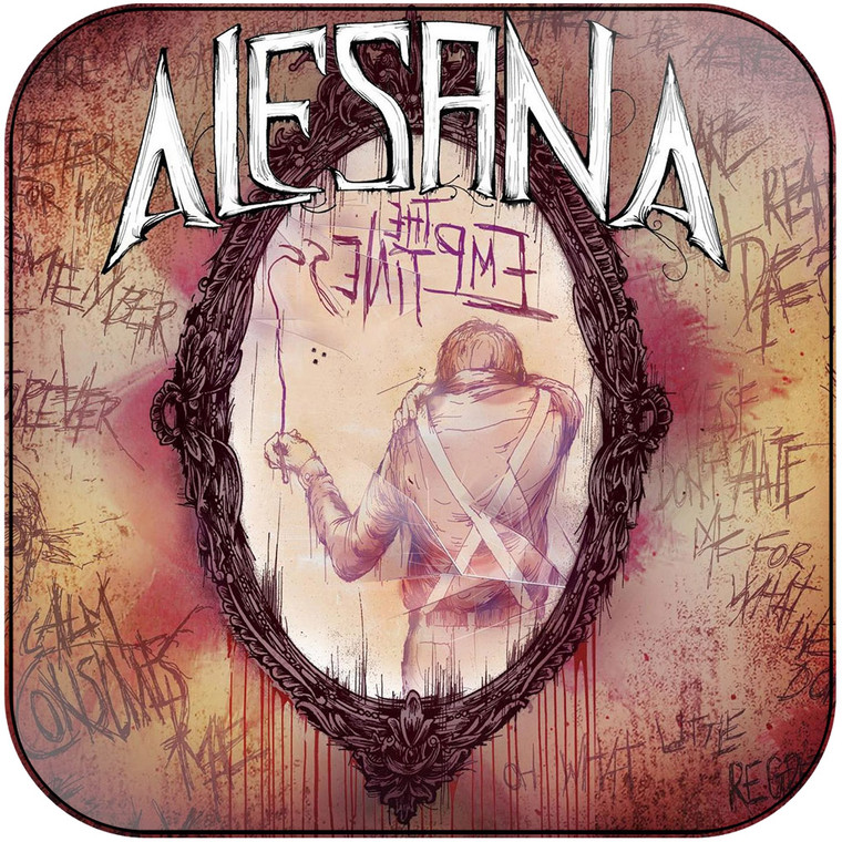 Alesana The Emptiness Album Cover Sticker Album Cover Sticker