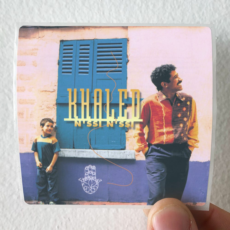 Khaled Nssi Nssi Album Cover Sticker