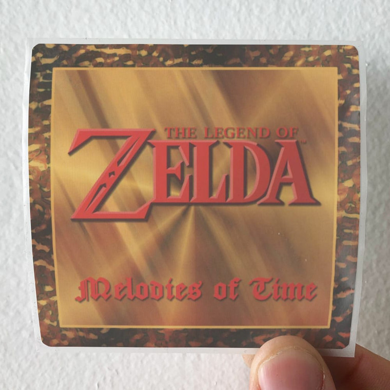 Koji Kondo The Legend Of Zelda Melodies Of Time Album Cover Sticker