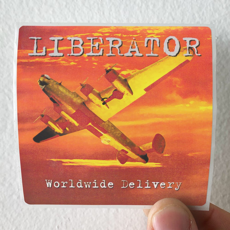 Liberator Worldwide Delivery Album Cover Sticker