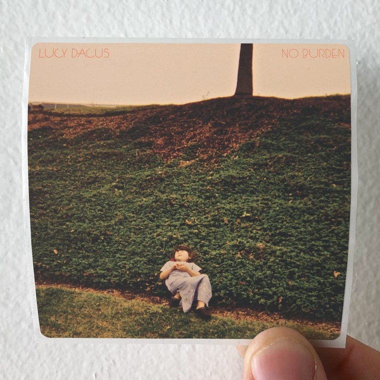 Lucy Dacus No Burden Album Cover Sticker
