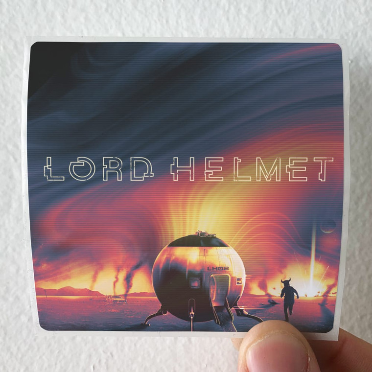 Lord Helmet Get Back To The Ship 1 Album Cover Sticker
