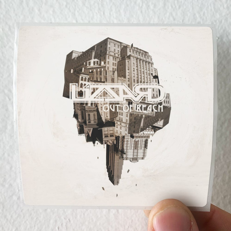 Lizzard Out Of Reach Album Cover Sticker