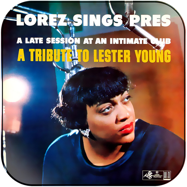 Lorez Alexandria This Is Lorez Lorez Sings Pres Album Cover Sticker Album Cover Sticker