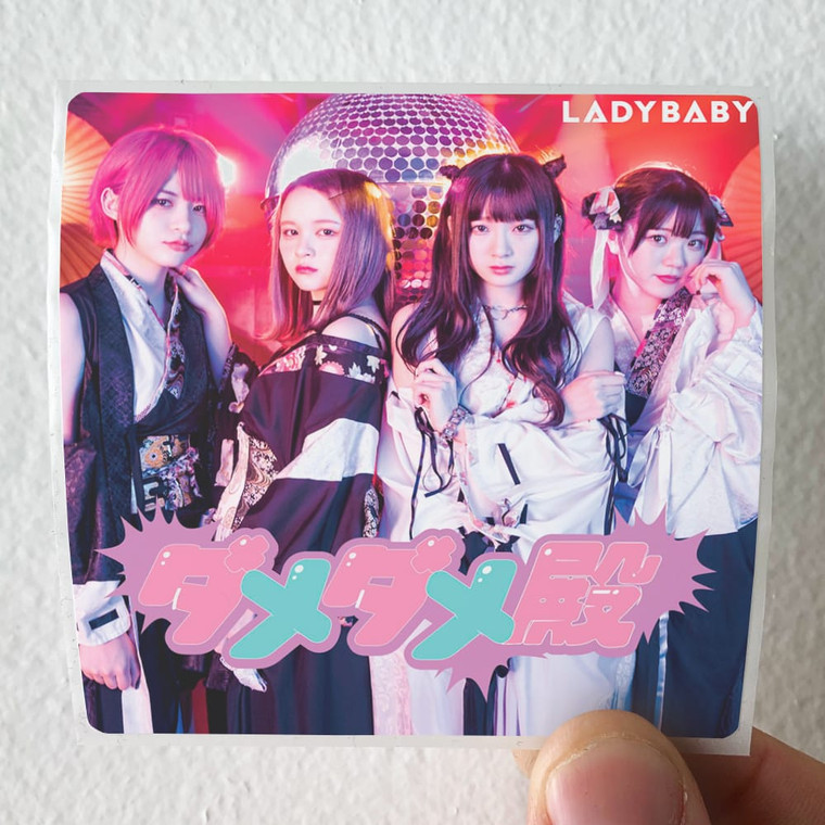 LADYBABY Empty 3 Album Cover Sticker