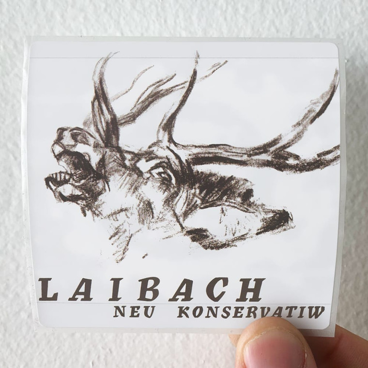 Laibach Neu Konservatiw Album Cover Sticker