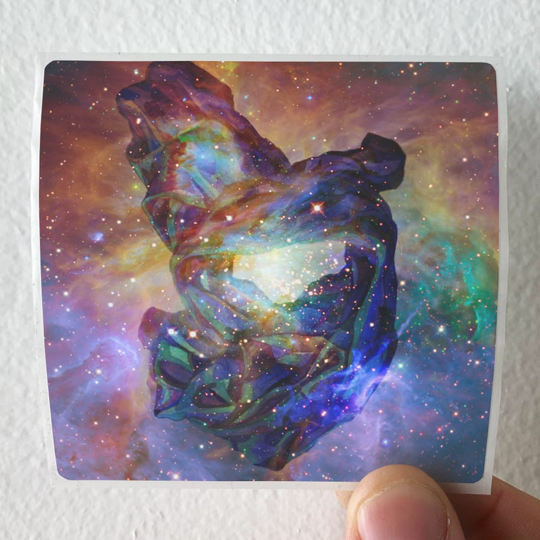 Lazer Kitty Moons Album Cover Sticker