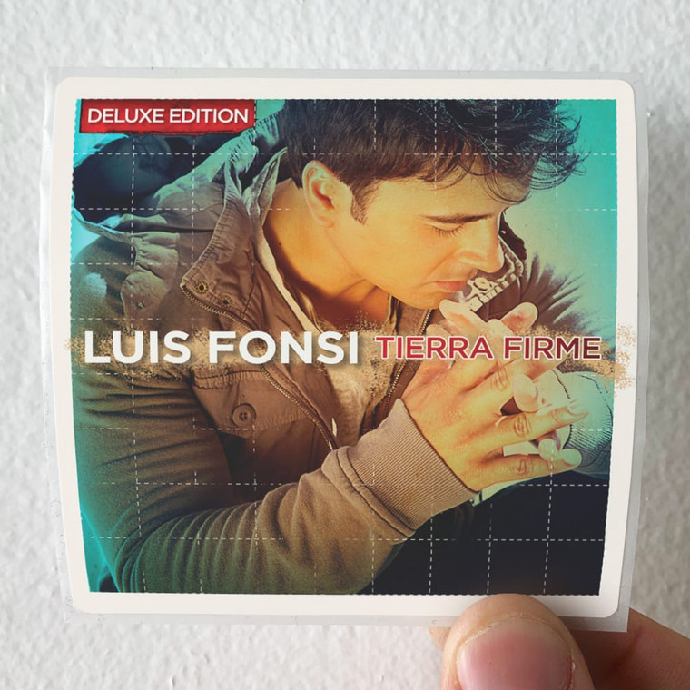 Luis Fonsi Tierra Firme Album Cover Sticker
