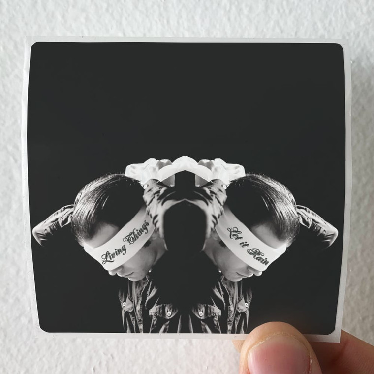 Living Things Let It Rain 1 Album Cover Sticker