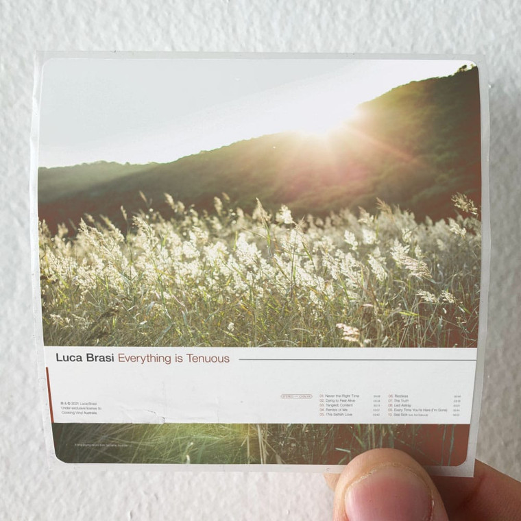 Luca Brasi Everything Is Tenuous Album Cover Sticker