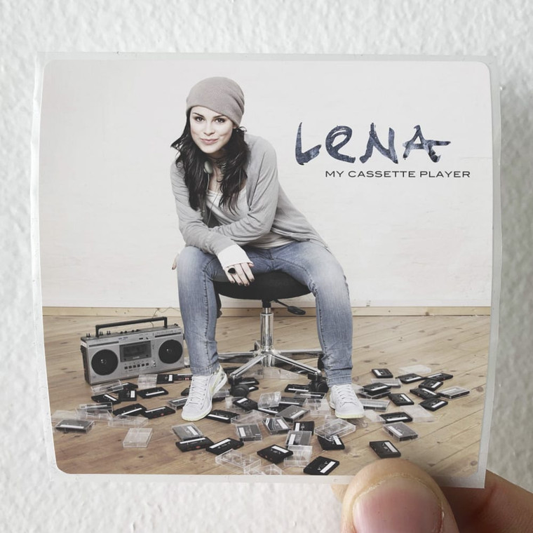 Lena Meyer-Landrut My Cassette Player Album Cover Sticker