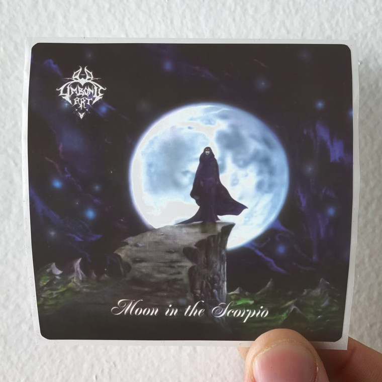 Limbonic Art Moon In The Scorpio Album Cover Sticker