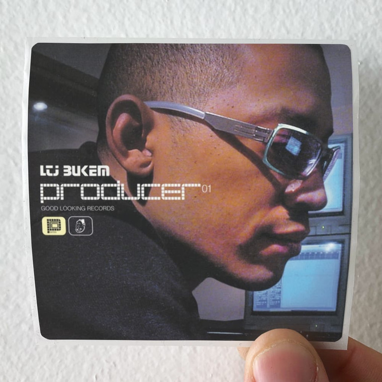 LTJ Bukem Producer 01 Album Cover Sticker