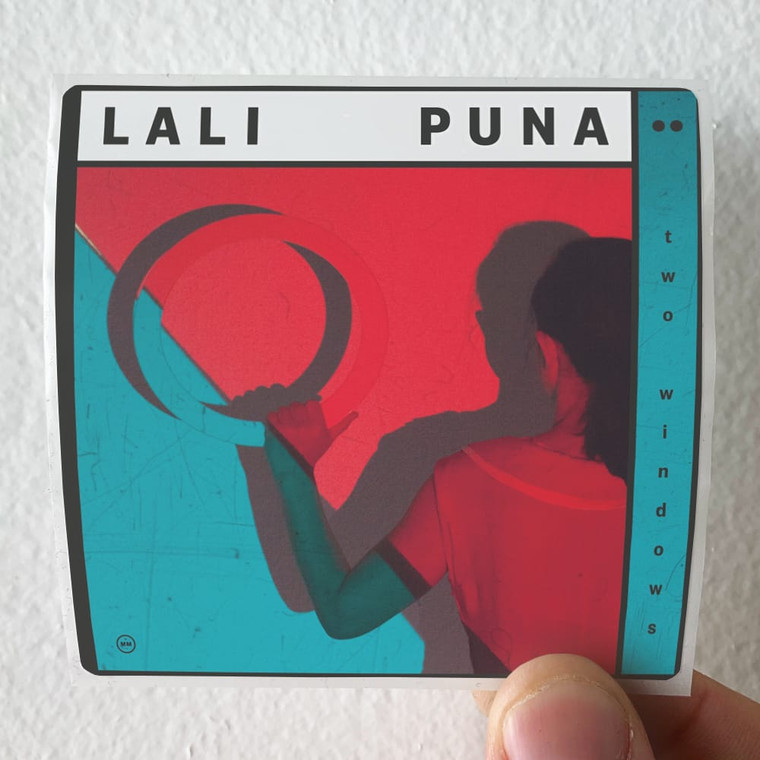 Lali Puna Two Windows Album Cover Sticker