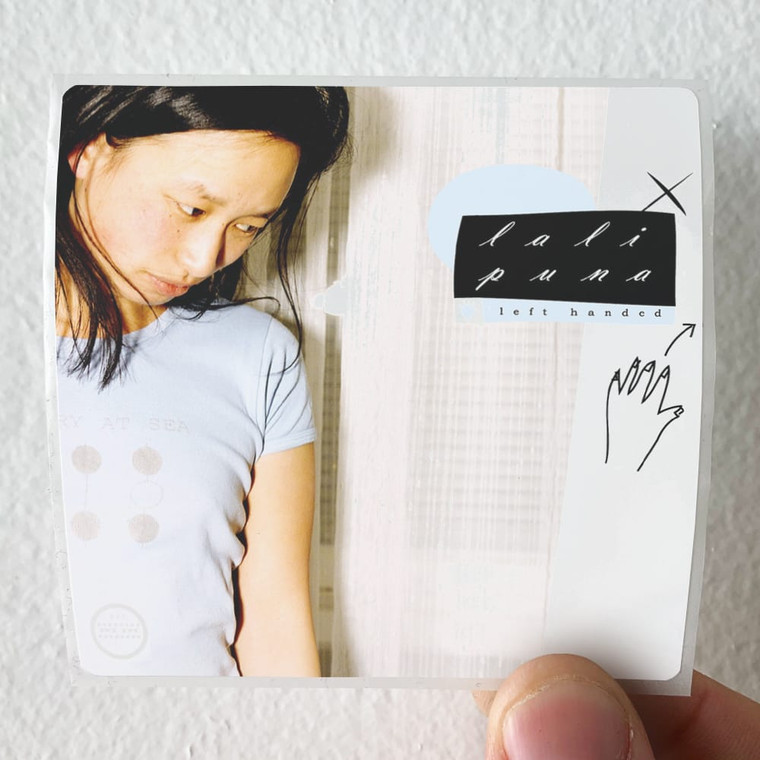 Lali Puna Left Handed Album Cover Sticker