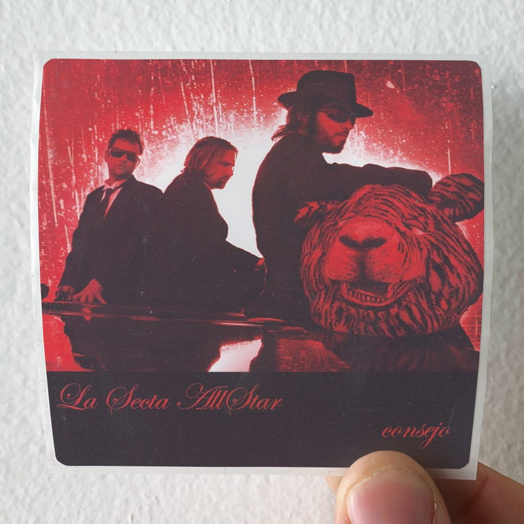 La Secta Consejo Album Cover Sticker