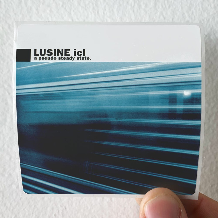 Lusine A Pseudo Steady State Album Cover Sticker