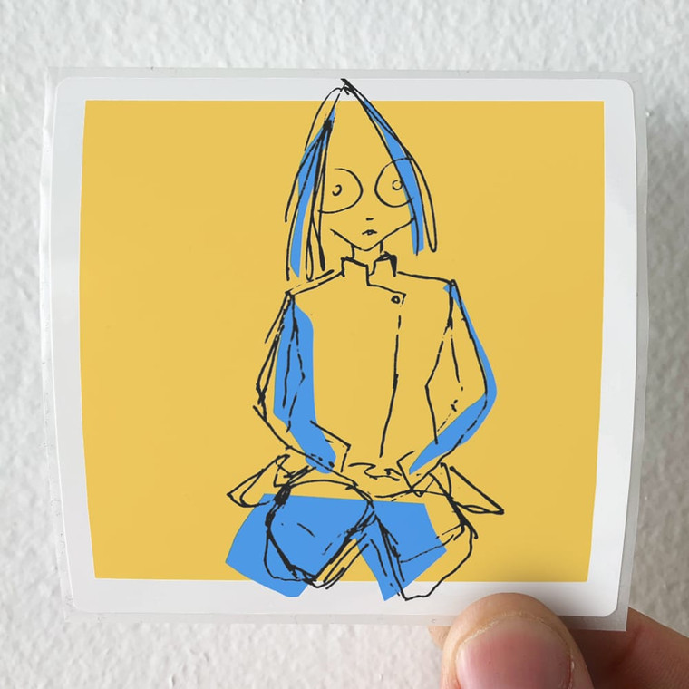 Louise Attaque  Plus Tard Crocodile 1 Album Cover Sticker