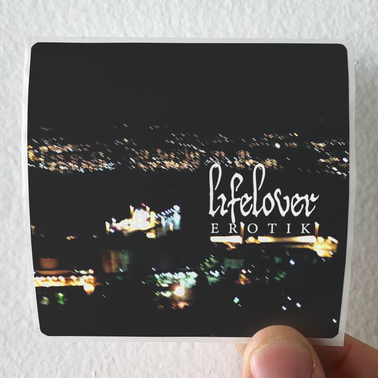 Lifelover Erotik Album Cover Sticker