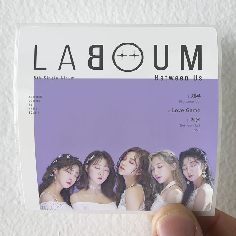 LABOUM Between Us Album Cover Sticker