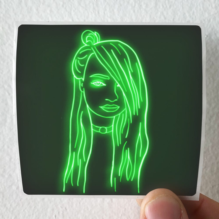 lil aaron Faded Album Cover Sticker