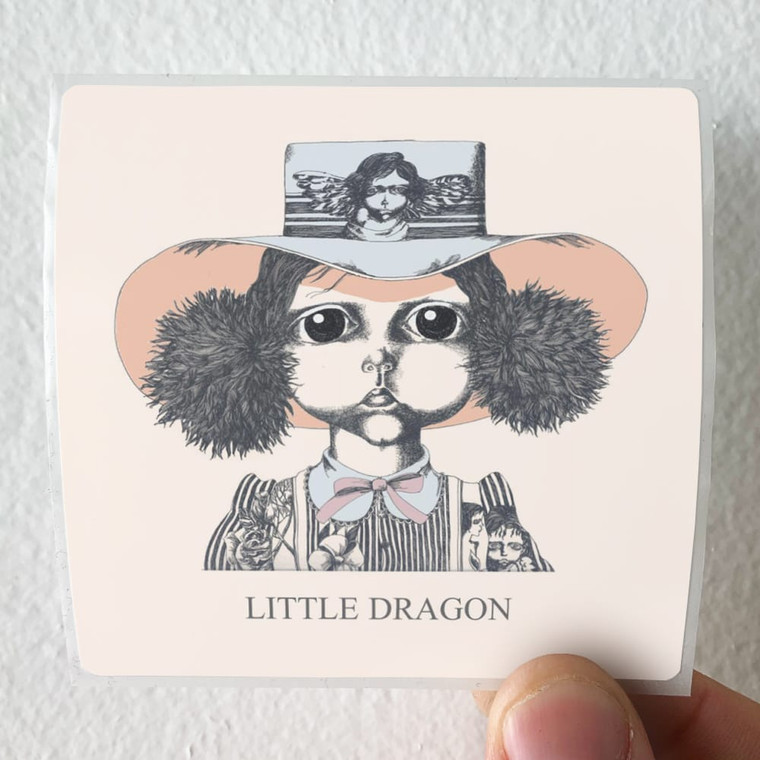 Little Dragon Little Dragon Album Cover Sticker