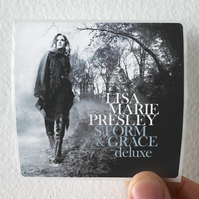Lisa Marie Presley Storm Grace Album Cover Sticker