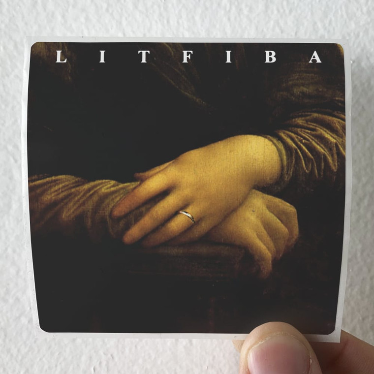 Litfiba Gioconda Album Cover Sticker