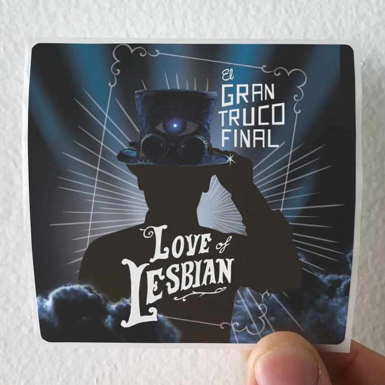 Love of Lesbian El Gran Truco Final Album Cover Sticker