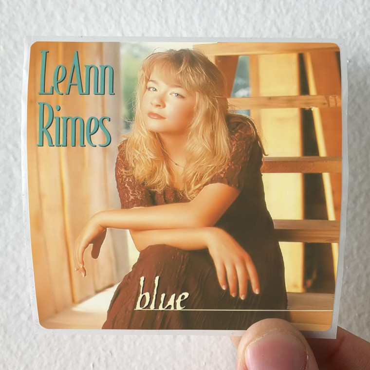 LeAnn Rimes Blue Album Cover Sticker