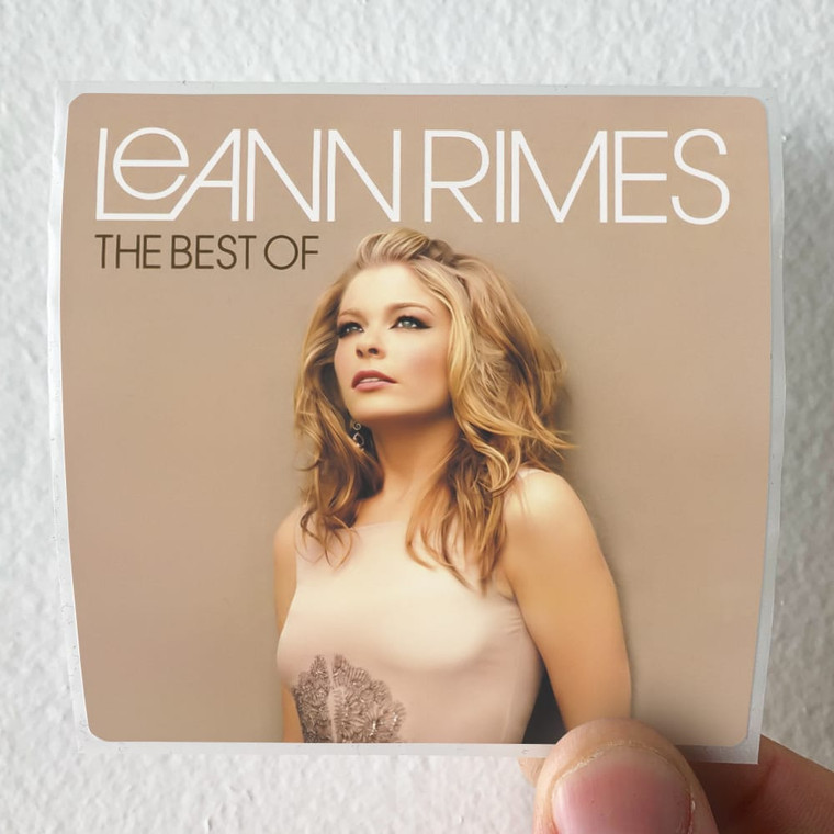 LeAnn Rimes The Best Of Leann Rimes 1 Album Cover Sticker