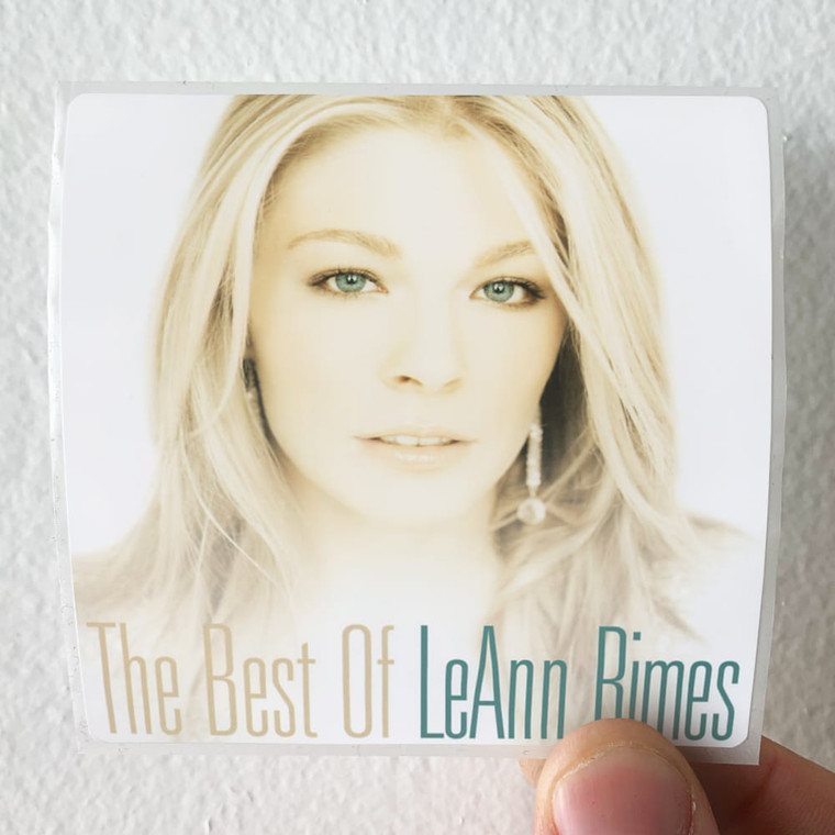 LeAnn Rimes The Best Of Leann Rimes Album Cover Sticker