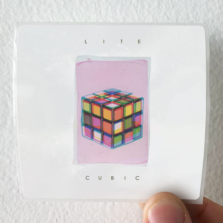 LITE Cubic Album Cover Sticker