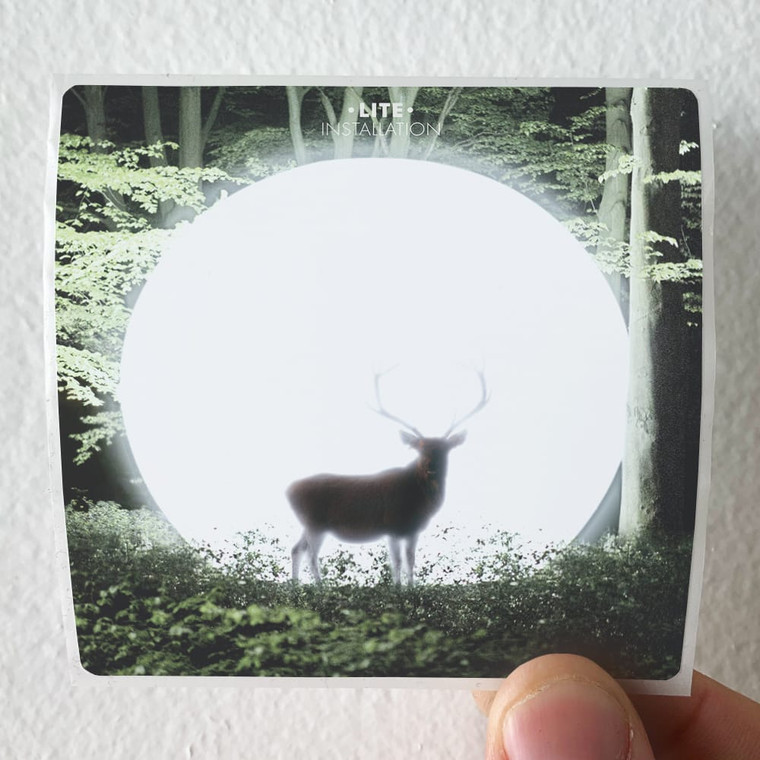 LITE Installation Album Cover Sticker