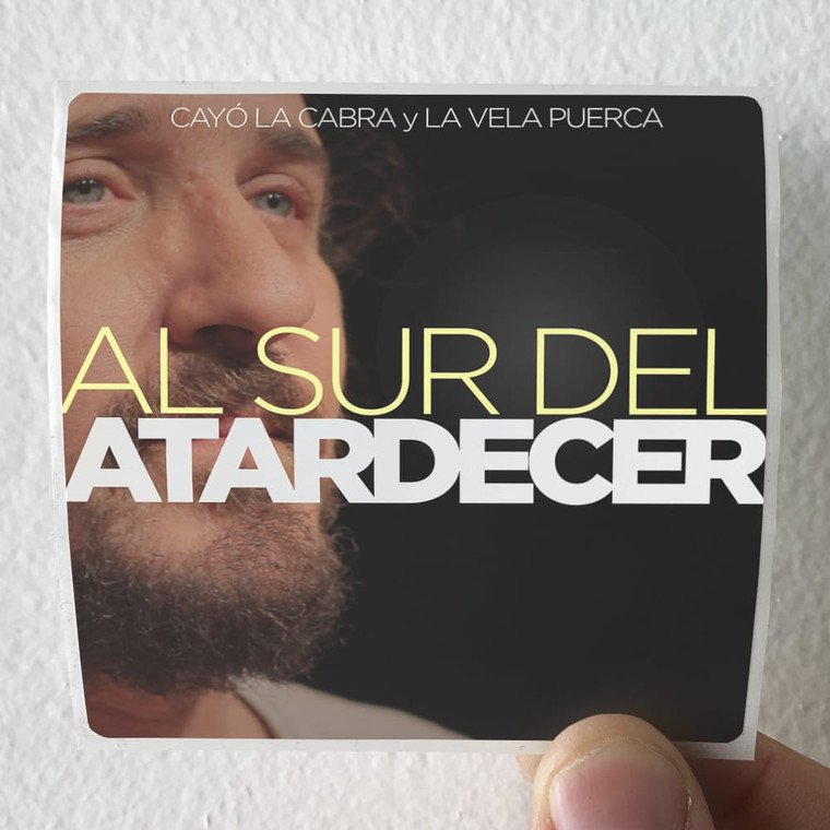 La Vela Puerca Al Sur Del Atardecer Album Cover Sticker