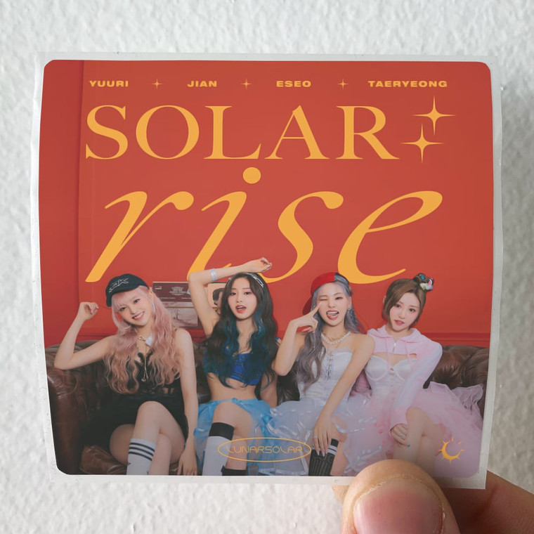 LUNARSOLAR Solar Rise Album Cover Sticker