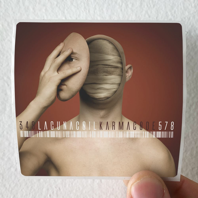 Lacuna Coil Karmacode Album Cover Sticker